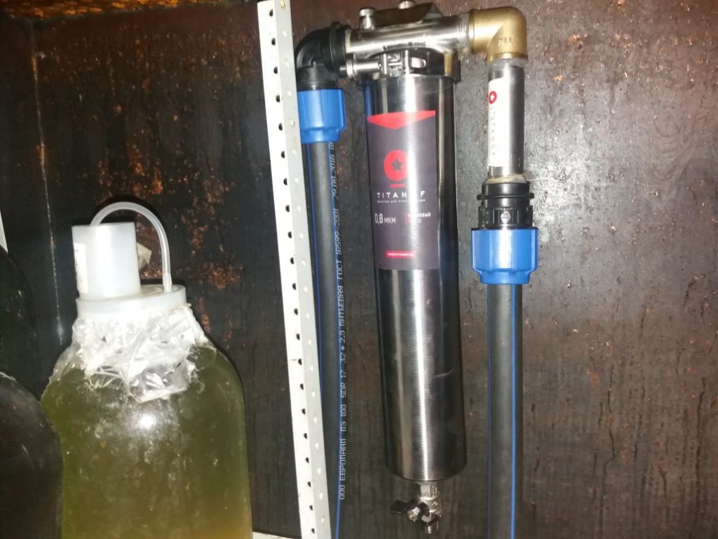Патронный титановый фильтр TITANOF - Качественная очистка воды, удобное обслуживание