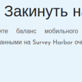 Отзыв о Survey Harbor - большая платформа интернет-заработка на опросах: Широкая система выплат - выгодное отличие от других опросников