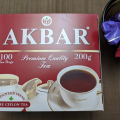 Akbar Красно-белая серия черный чай